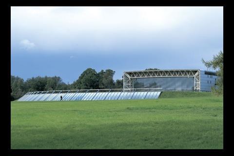 1978: The Sainsbury Centre (above) devotes space and light to art by tucking everything else into a perimeter zone 